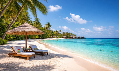 Мальдивы на карте